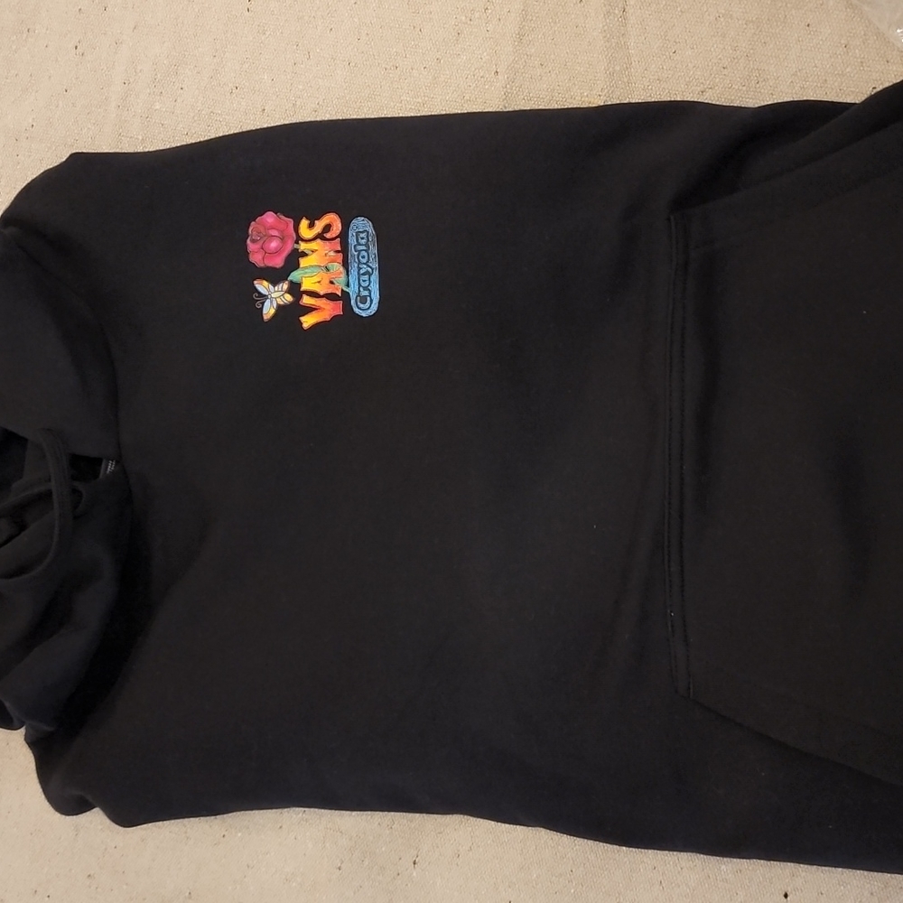 Vans X Crayola Collab Hoodie NWT!!! BACK TO SCHOOL 🍁🍂💥 - Picture 3 of 3